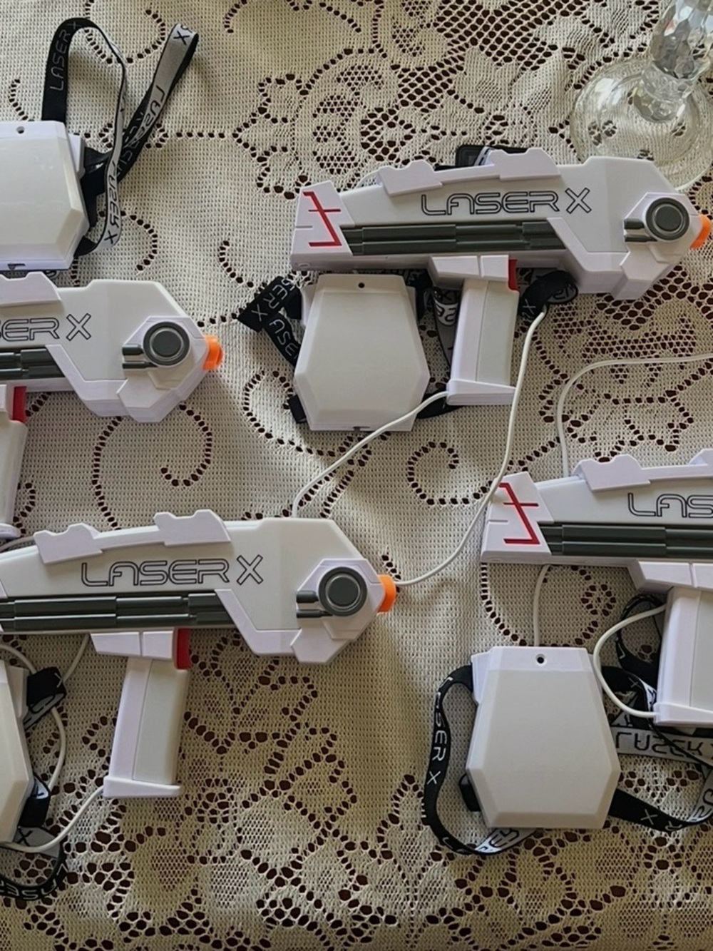 Laser X 4 Player Laser Tag Game Comes With Batteries Installed
